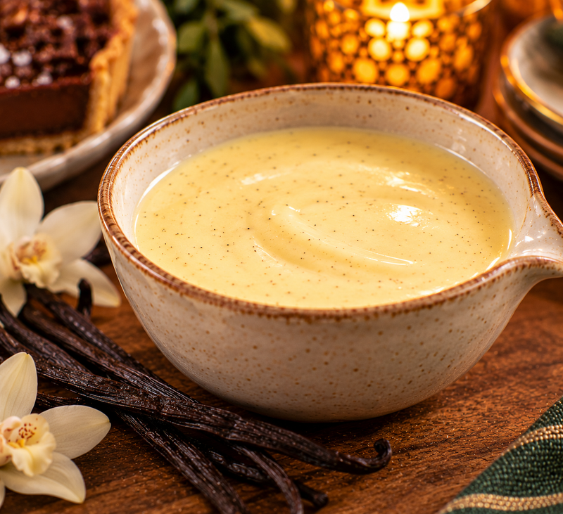 Vanilla Bean Crème Anglaise (1 Quart)